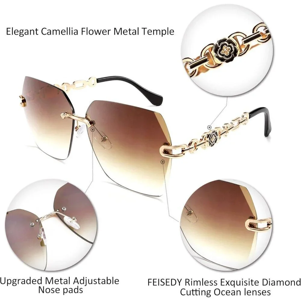 N/A women rimless